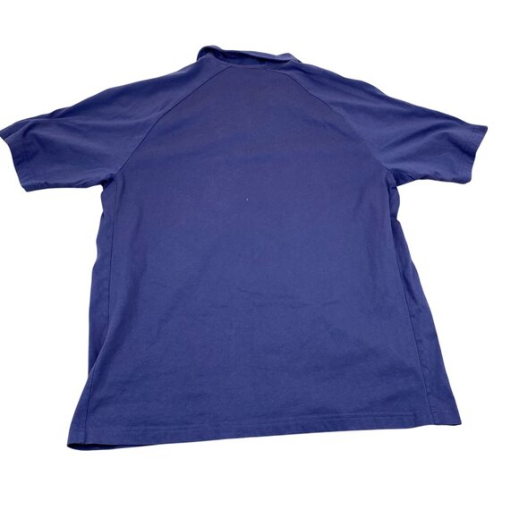 Brooks Brothers Mens Polo Shirt XL 346 Navy Blue Cotton Short Sleeve Classic - Picture 2 of 9